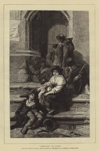 Giorno delle elemosine a Roma da Guido Bach